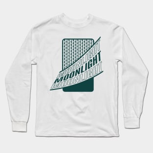 moonlight titled design Long Sleeve T-Shirt